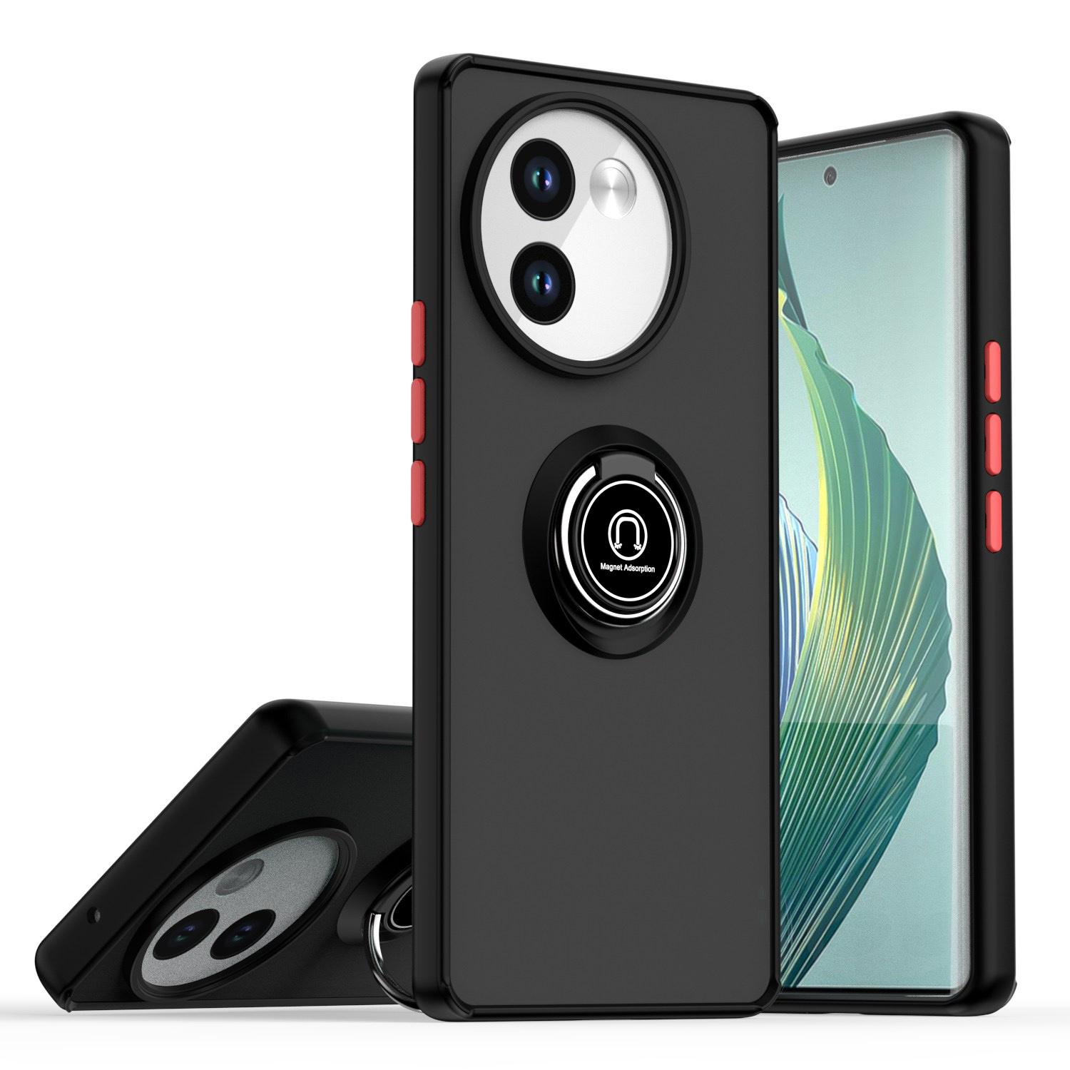 

Чехол Armor Matte для VIVO V40 Lite 5G V40 Pro, чехол-кольцо с магнитным держателем, подставка, противоударный чехол Fundas For VIVO V40 Lite 5G