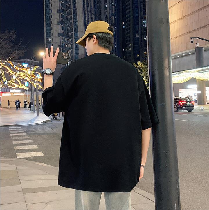 Men's Cotton T-shirts White Men's Oversized T-Shirt Summer Casual Wear Letter Print Tee Shirts for Men 5XL Male Clothes