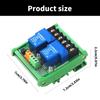 30A Double  Channel Relays Module High Low Level Triggers Upgrades for PLC Automation Equipment & Industrial Control system 