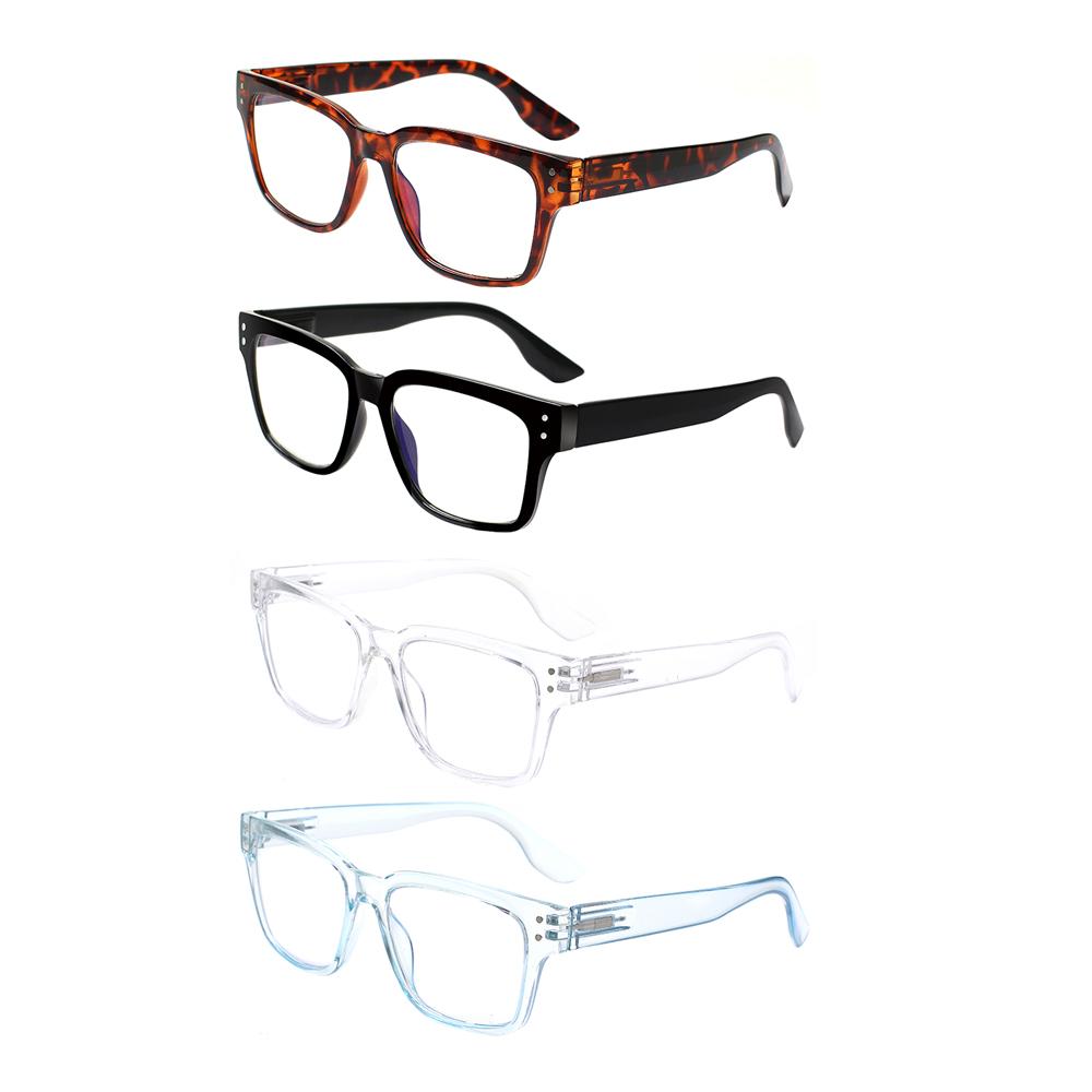 Turezing Reading Glasses for Men Women Comfortable Spring Hinge Presbyopic HD Eyewear Diopter 0 to 6 0