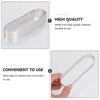 3Pcs Silber Poröse Kuchen Mousse Form Entlüftung Loch Design Oval Kuchen Form Ringe