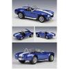WELLY 1/24 1965 Shelby Cobra 427 S/C Alloy Classic Sports Car Model Diecasts Metal Retro Car Vehicles Model Simulation Kids Gift