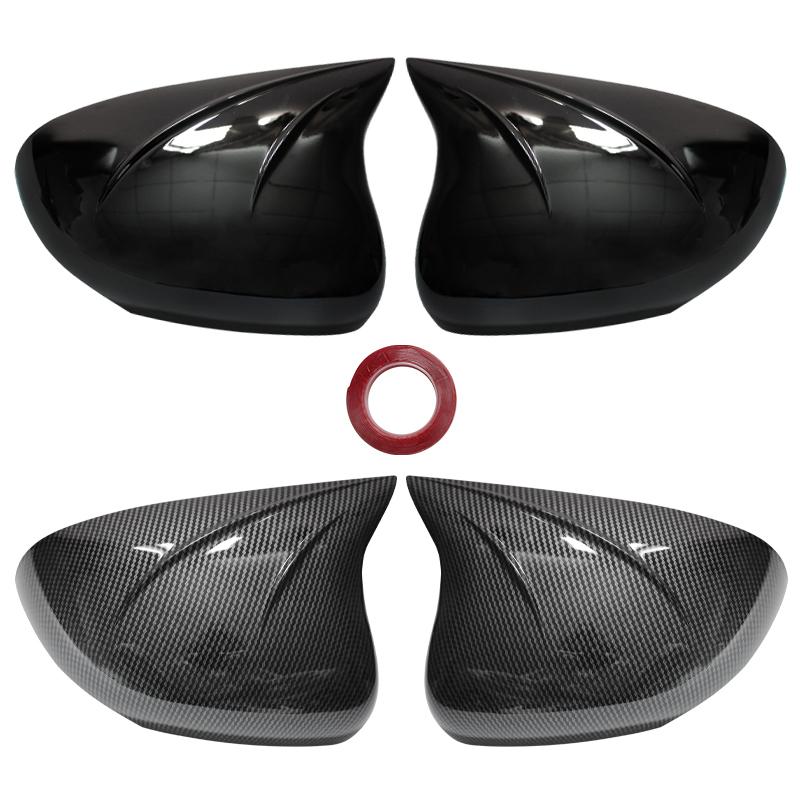 Carbon Fiber Rear Mirror Cover Car Decoration Sticker For Merceded-Benz A Class A180 Mirrors Cover Shell Lid