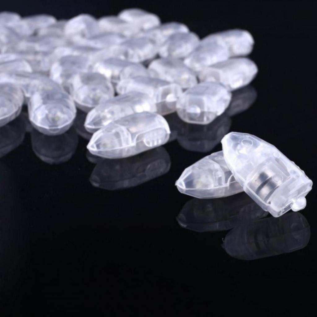 10 Pcs LED Light Lantern Mini Waterproof Bullet Wedding Birthday Party Decor AVE