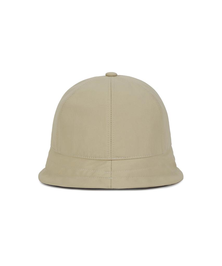 Bajal Va Curved Studded Nylon Bonnet Hat Beige