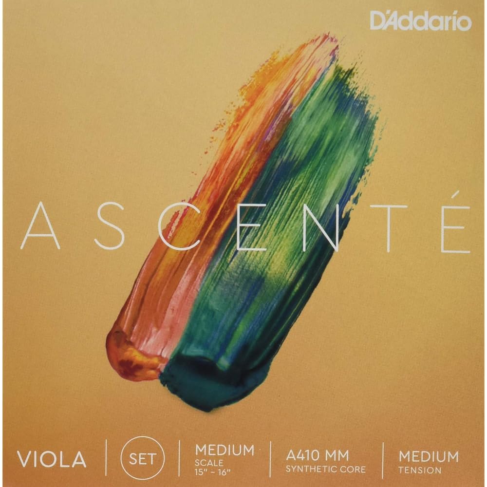 D Addario Ascente Viola Strings Medium Scale A410 MM Medium Tension Set