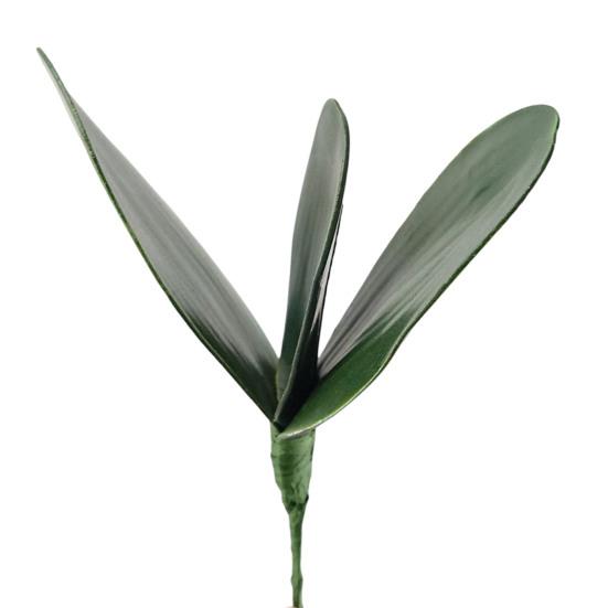 Imitation Leaves Fresh-keeping Decorative Non-Wilting Attractive Fake Phalaenopsis Artificial Plant Desktop Decor
