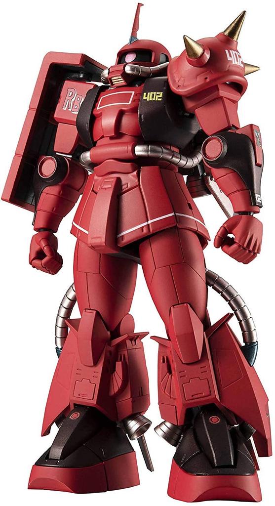 TAMASHII NATIONS ROBOT Spirits Mobile Suit Gundam Johnny Ridden High Mobility Type Zaku II 125mm Painted Movable Figure 158169 [SIDE MS] MS-06R-2 Ver.
