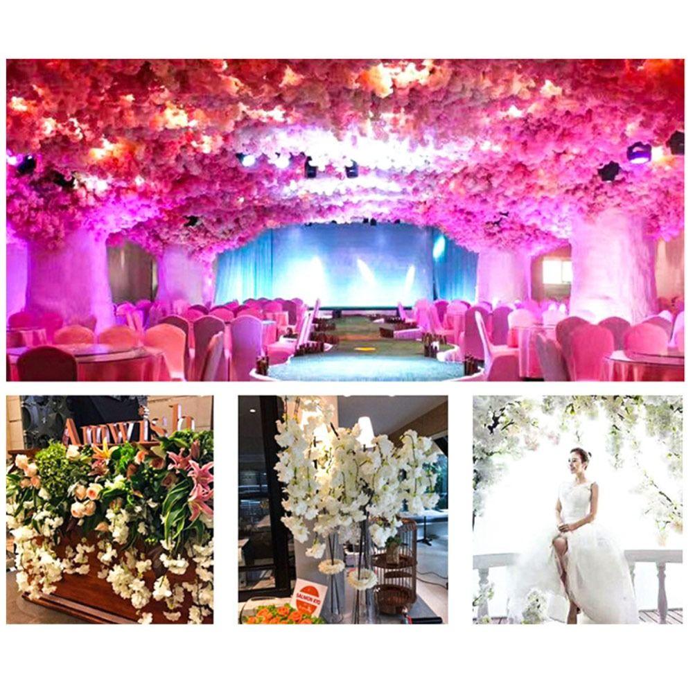 9 Heads Artificial Flower Peony Multicolor Simulation Floral Bouquet  Wedding Ornament