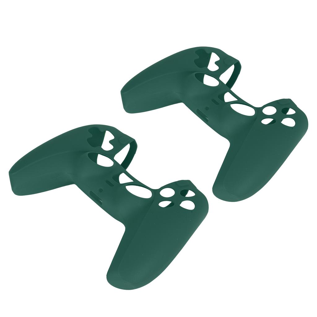 2pcs DOBE Antiskid Silicone Game Console Protection Gamepad Handle Grip for PS5