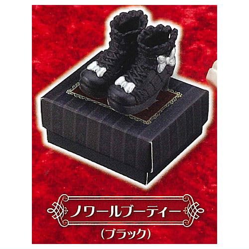 

Серия гардеробов Licca Коллекция обуви Noir Bootie Gacha Gacha Capsule Toy Licca-chan [5. (черный)] (один предмет)