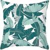 New Nordic Green Plant Printed Pillow Case Sofa Pillow Leaf Series Decorative Pillow Linen