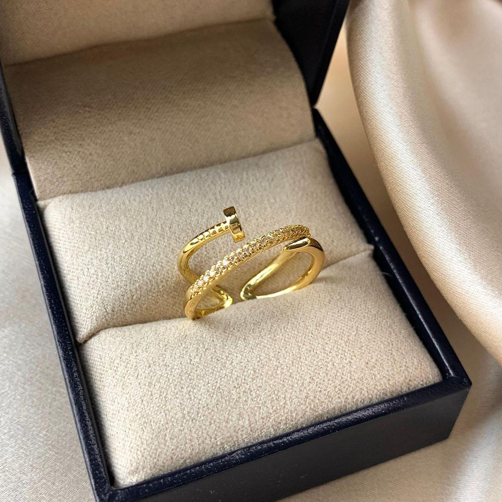 2024 Women's Luxury Open Style Personality Index Finger Ring - Elegant High-End Jewelry