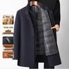 FAPAI.EC Men's Down Overcoat