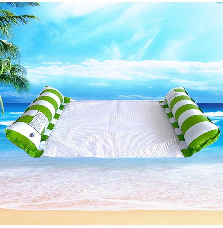 

Надувний плавучий гамак з ПВХ зі складною спинкою 135*75CM