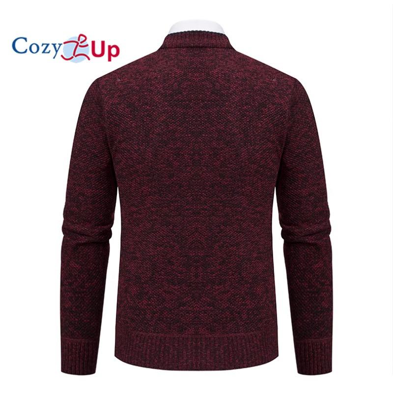 Cozy Up Cotton Cardigan genser for menn