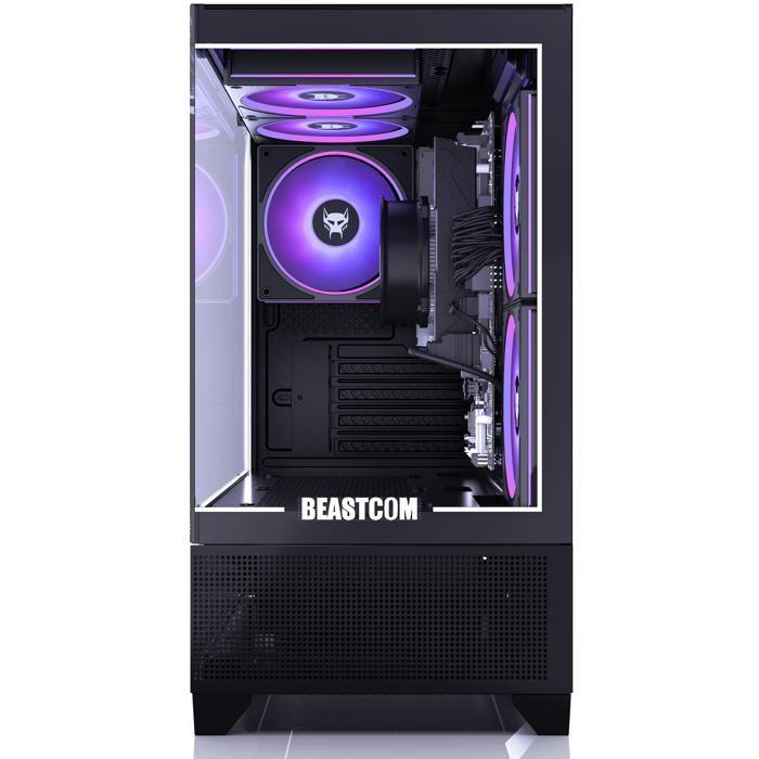 BEASTCOM Q3 Esencial Gaming, PC Gamer, AMD Ryzen 5 3400G 4X4.20GHz, 4K RX Vega 11, 16 GB RAM, 512 GB SSD, WiFi, Win11