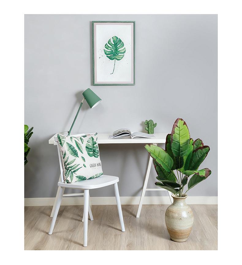 Simulation Traveler's Palm and Bird of Paradise Evergreen Large Potted Plant, 24 Heads, Indoor Floor Standing Bonsai