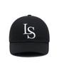 LUOESPAC Initial Logo Ball Cap (Black)