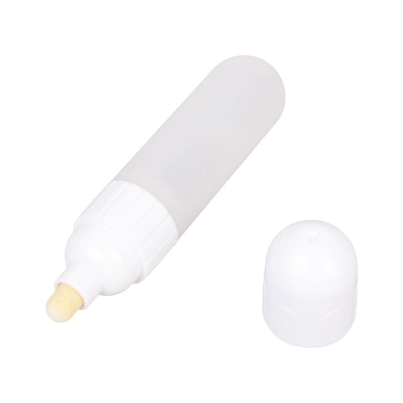 5Pieces Reusable Ink Marker Bottle 8mm Ballpoint Refillable Paint Marker Bottle for Leather Coloring Tool