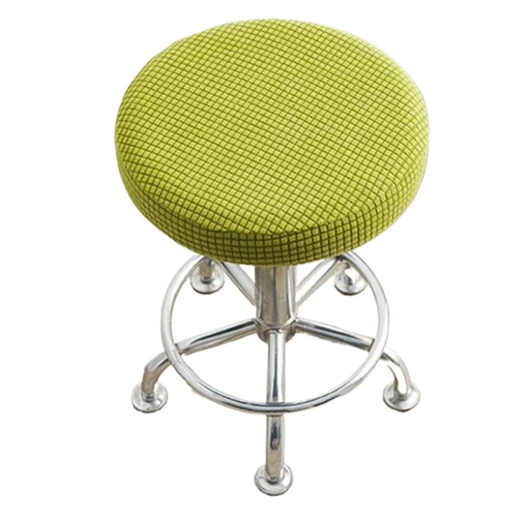 Runde Hockerabdeckung, die Langlebigkeit und lebendige Farben gewährleistet Kissenbezug waschbare Barhockerbezüge