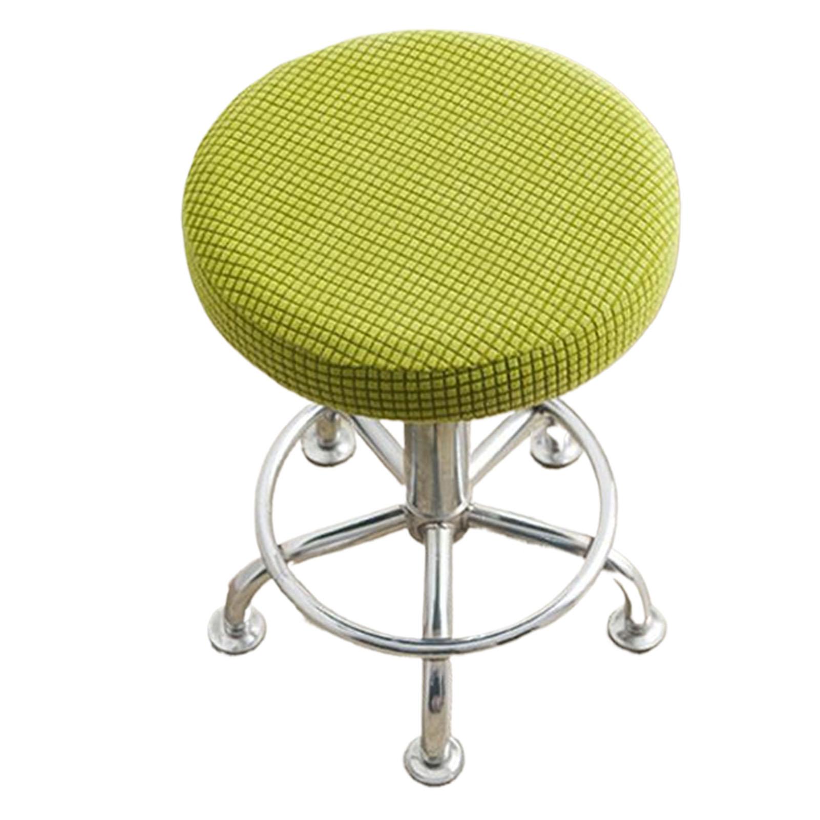 

Круглый чехол для табурета добавляет элегантности дому или офису, чехол для подушки, моющиеся чехлы для барного стула, стул