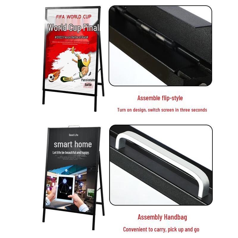 Lilang Portable Outdoor Double-Sided Display Stand