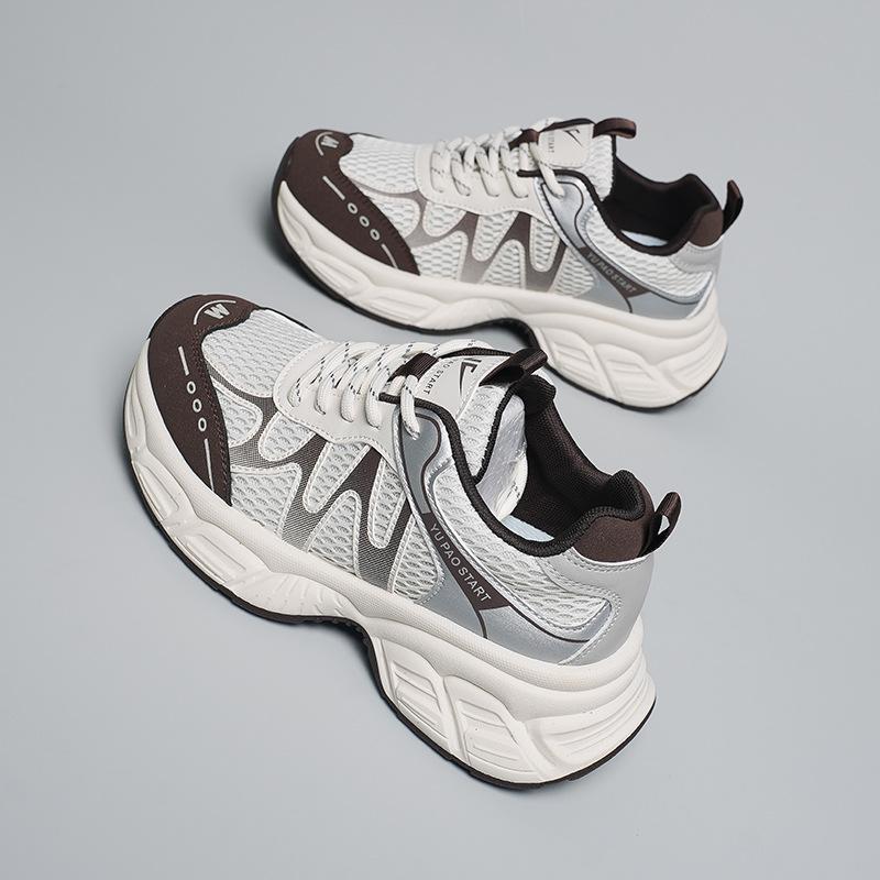 Four Seasons New Platform Mesh Daddy Shoes Comfortable Sneakers