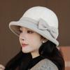 Mother Hat Women's New Autumn and Winter Bucket Hat Winter Models In The Elderly Old Lady Warm Hat Winter Hat for Women, Ladies Winter Hats