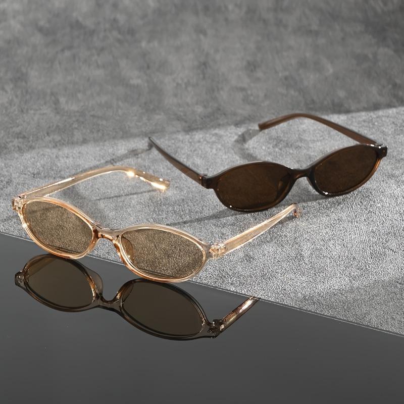 1 Pair of Y2K Style Classic Oval Frame Men's and Women's Fashionable Glasses Are Perfect for Casual Wear Pography