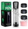 Electric Male Penis Pump Vacuum Pumps Masturbator Penile Enlargement Enhance Erection 2 In 1 Cock Trainer Adult Sex Toys 18+