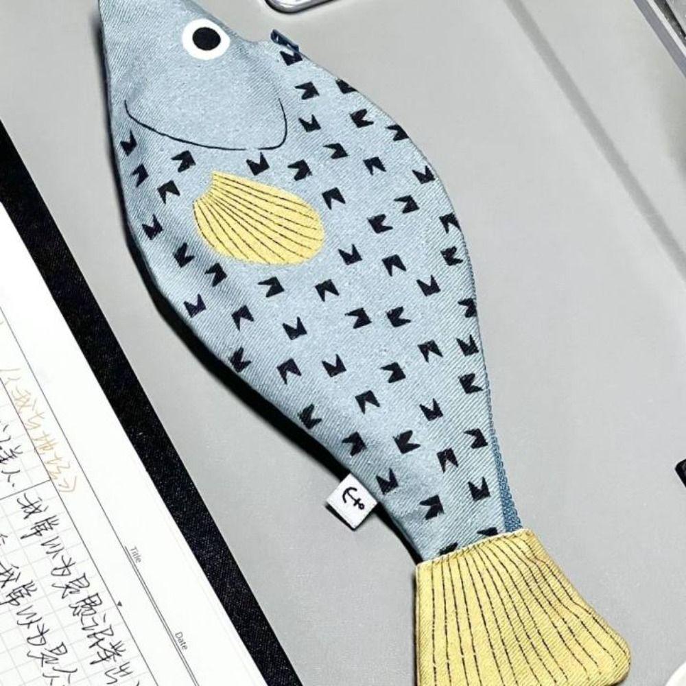 

Большая емкость Don Fish Pencil Case Cute Design Pencil Bag Pencil Bag Kids Gift