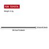 Real Carbon Fiber Car Accessories Co-pilot Strip Cover Soft Sticker For Subaru BRZ/ For Toyota GR86    2024 2025