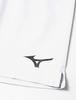 Mizuno Soccer Field Slim Game and Practice P2MB8020 Size L Men's Pants, One-Point Design, Moisture-Wicking, Quick-Drying, Fit, Wear, 01, White,