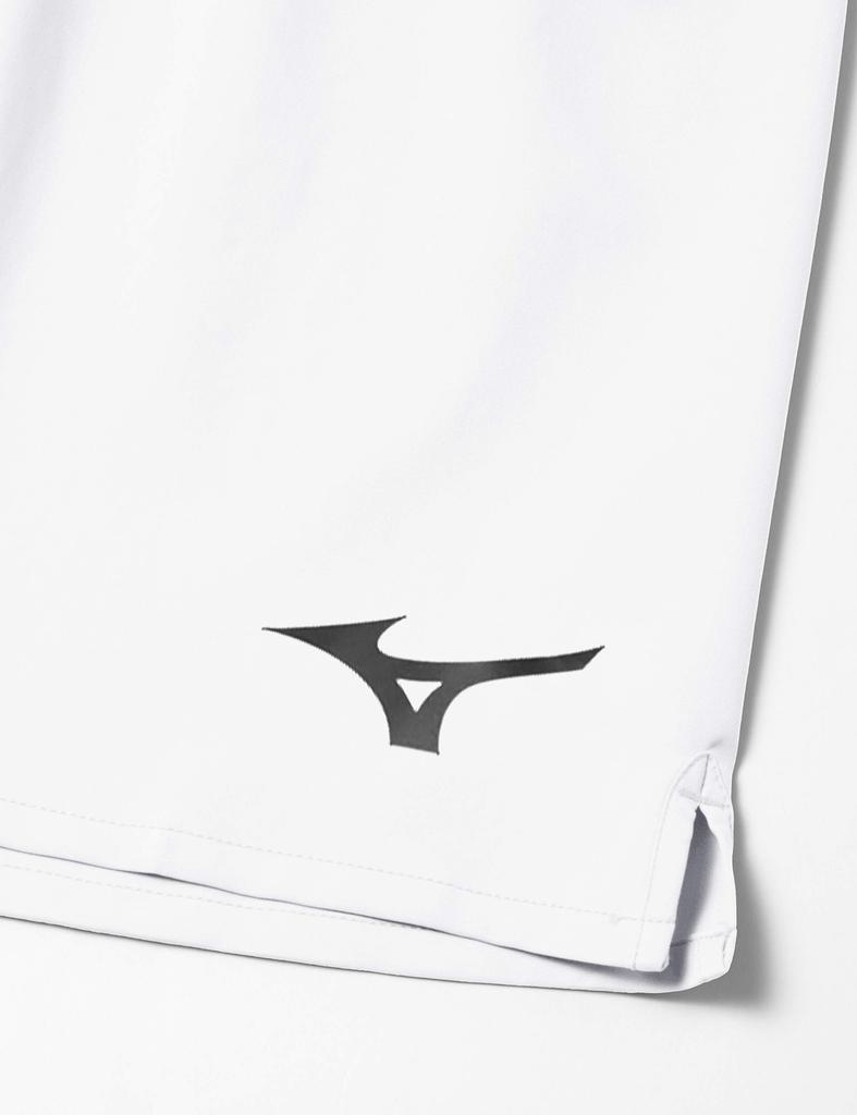 Mizuno Soccer Field Slim Game and Practice P2MB8020 Size L Men's Pants, One-Point Design, Moisture-Wicking, Quick-Drying, Fit, Wear, 01, White,