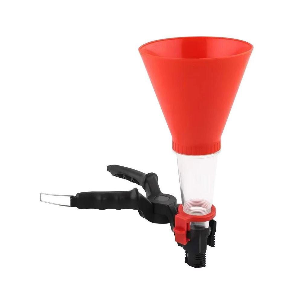 Leak-Proof Car Engine Oil Funnel Set Adjustable Bracket Oil Filling Kit  Auto Maintenance