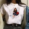 Sommer Urbanes Mädchen Übergröße Rundhals Bedruckt Cartoon Locker Baumwolle Kurzarm Oberteil T-Shirts Damen