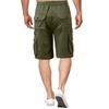Men's Summer Workwear Shorts Loose Casual Five-Point Pants Multi-Pocket Zipper Men's Jogging Shorts
