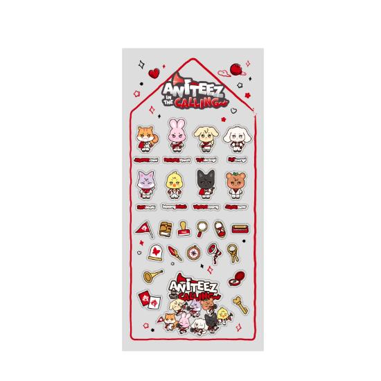 Précommande ATEEZ ANITEEZ IN THE CALLING Autocollant Époxy
