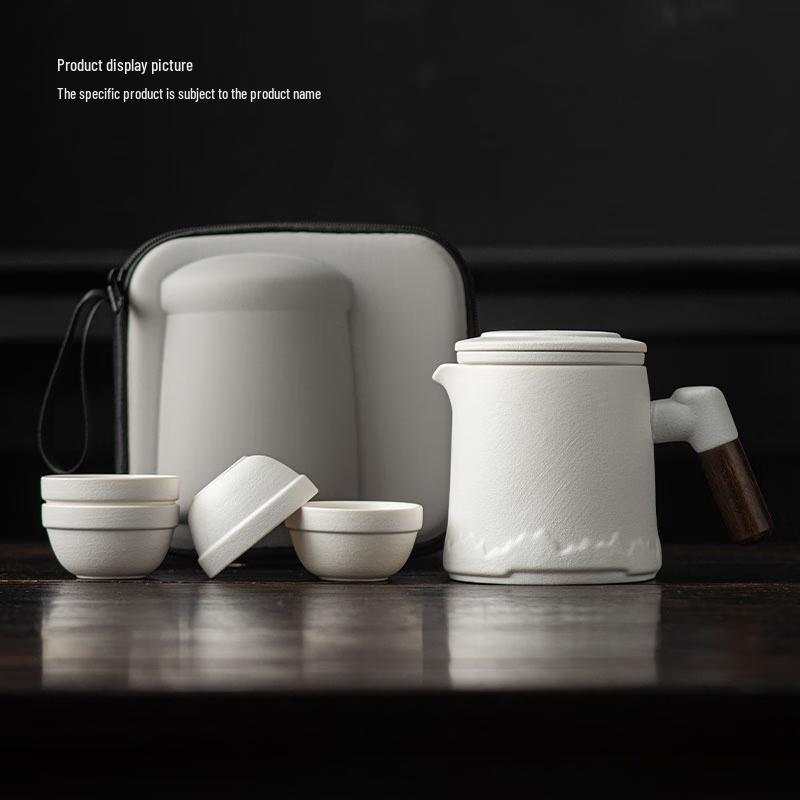 Nordic Ceramic Travel Tea Set