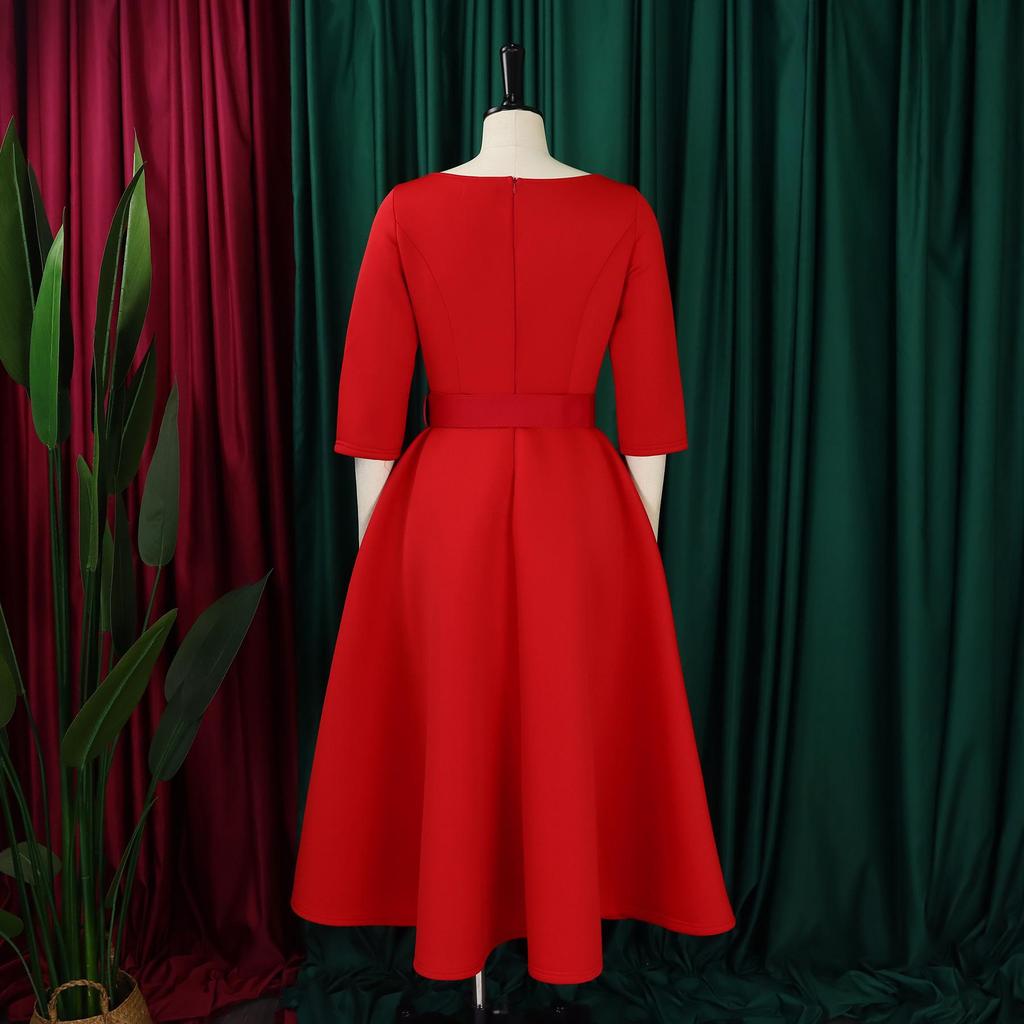 Elegant Women's Fashion Party Dress - Bridesmaid Banquet Dress