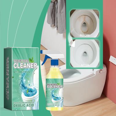Yellow Oxalic  Cleaner Tile High Concentration Toilet Toilet Bathroom Descaling 100ml