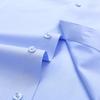 Non-Iron 8XL 7XL High-end Anti-wrinkle Modal Men's Shirt Casual Long Sleeve Slim Fit Office Blue White Shirts Men Long Sleeve