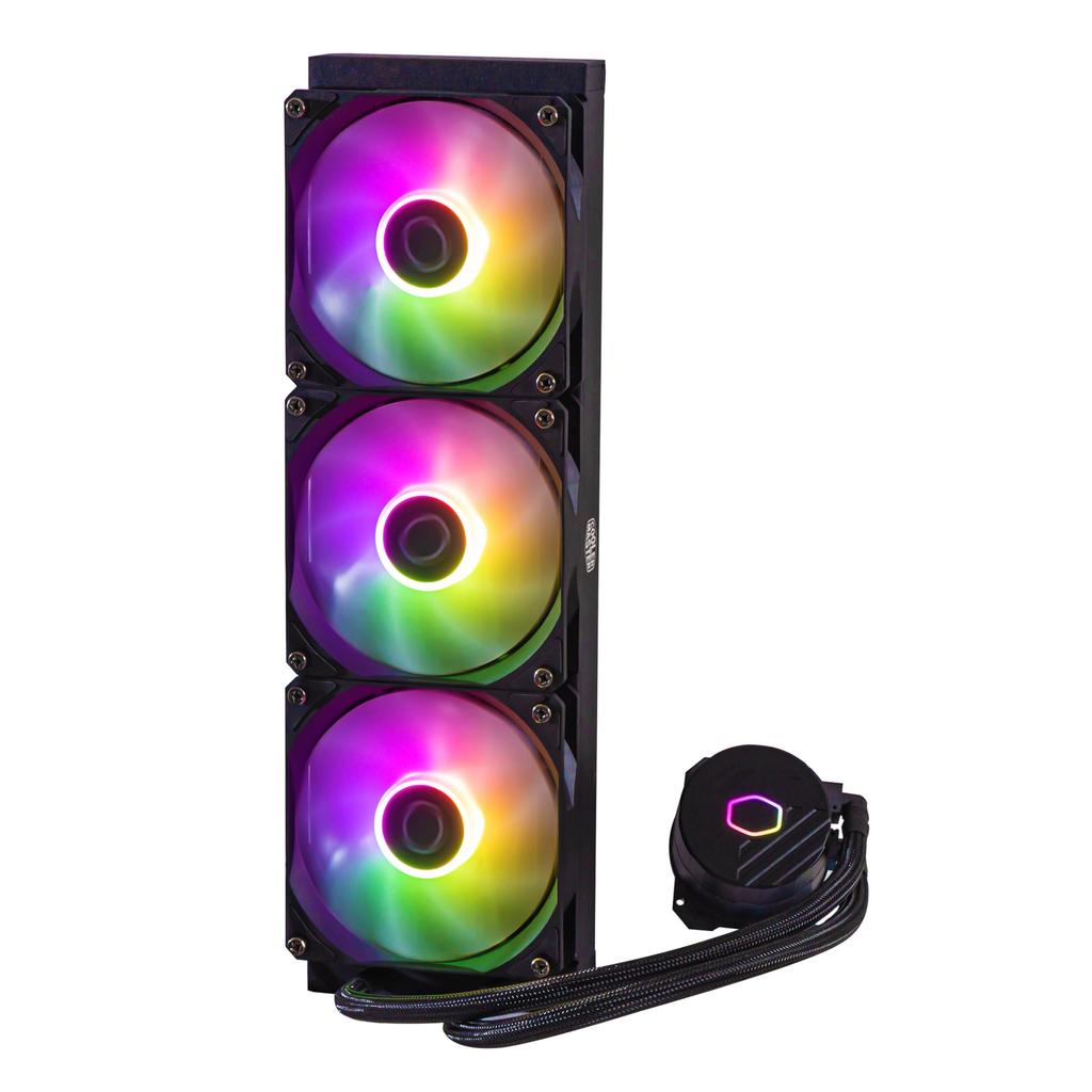 Cooler Master MasterLiquid 360L Core ARGB LGA1700/AM5 Compatible Water Cooling CPU Cooler with 360mm Radiator, MLW-D36M-A18PZ-R1 (FN1929)