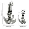 Gravity Grappling Hook Stainless Steel Grappling Hook Survival Folding Rock Climbing Claw Oudoor Climbing Tool