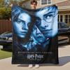 1pc Harry Potter,Prisoner of Azkaban Outdoor Flannel Throw Blanket All Season Soft Warmth,Home Decor 1031243