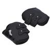 2Pcs Horse Tendon Boots Set Sturdy Adjustable PU Shell Tendon Guard Boots for HorsesBlack Hind Legs