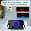 Charging Dock Station Charger Holder Tabletop Charging Base for Console Charger Stand with Adjustable Light