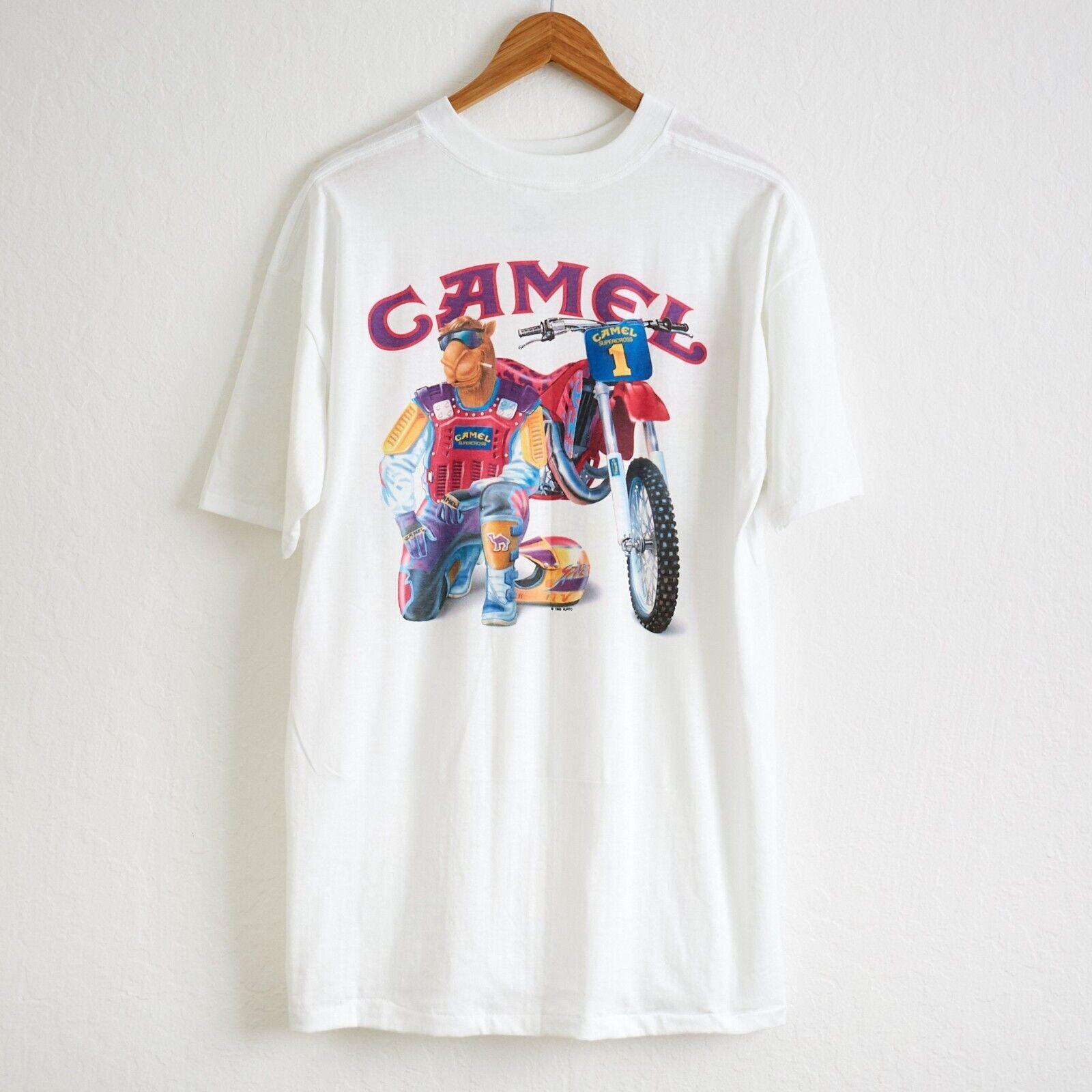 1993 Camel Super cross Short Sleeve Cotton T-Shirt Unisex T-Shirt M