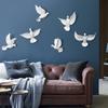 Nordische dreidimensionale Vogel-Wanddekoration Wohnzimmer Eingang Sofa Hintergrundwand Anhänger Schwalbe Taube Wanddekoration
